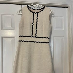 Kate Spade White Tweed Sheath Dress